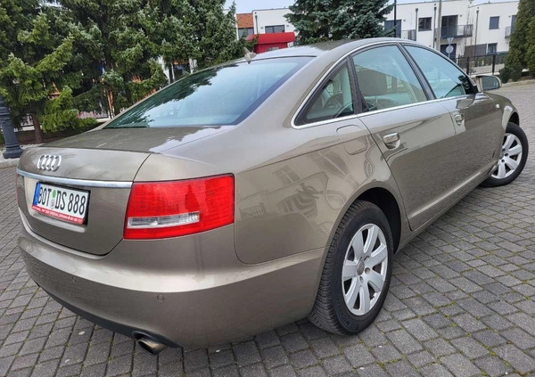 Audi A6 cena 23900 przebieg: 220000, rok produkcji 2008 z Gniew małe 436